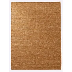 Teppich HEINE HOME Gr. 1, orange (terra), H:12mm, Wolle, Wolle, Teppiche