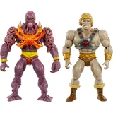 Mattel Masters of the Universe x Stranger Things Origins Actionfiguren 2er-Pack Hordak Hellfire-Man 14 cm