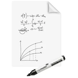 Legamaster Flipchart-Folie Magic-Chart Whiteboard blanko 60,0 x 80,0 cm, 25 Blatt