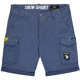 Alpha Industries Crew Patch Kurze Hose Blau 38