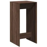 vidaXL Bartisch Braun Eichen-Optik 51x50x103,5 cm Holzwerkstoff