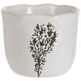 home&styling collection Blumentopfabdeckung Aus Keramik, Ø 12,5 cm,