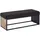 Wohnling Sitzbank 105 x 40 x 40 cm schwarz / schwarz