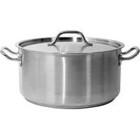 TRIZERATOP Profi Kochtopf NIEDRIG 36x18cm 18,3 Liter mit Deckel