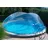 KWAD Cabrio Dome transparent/weiß 460 cm