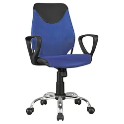 Jugenddrehstuhl Kika ca.60x105x60cm Blau