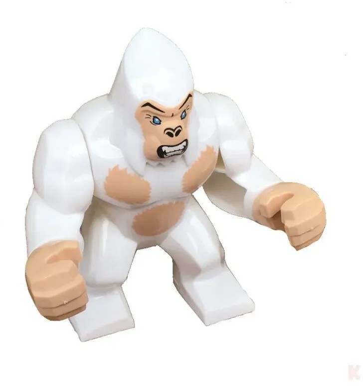 Klemos KL-40018 Klemmbaustein Gorilla weiß