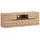 Lomadox SANFORD-129 Lowboard 150/50/40 cm Braun Metall/PVC/MDF/Spanplatte