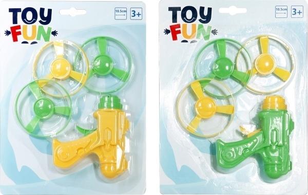 Toy Fun Flugkreisel Pistole