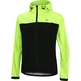 Airtracks Regenjacke Herren Schwarz/Neon L
