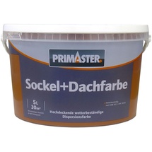 Primaster Sockel- und Dachfarbe 5 L havanna matt