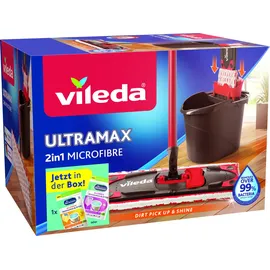 Vileda Bodenwischer Komplett-Set Ultramax 2in1 Grün