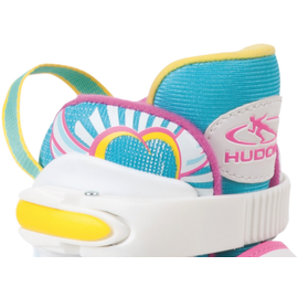 Hudora Skate Wonders blau/pink/weiß, 32-35