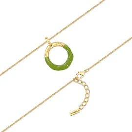 yokoamii Kette mit Anhänger AV105 Gelbgold