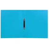 IDENA Ringbuch A4, PP hellblau