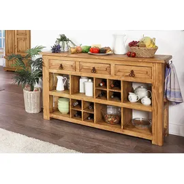 1a Direktimport Sideboard 119 x 75 x 40 cm Braun