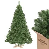Salcar Weihnachtsbaum 210 cm Tannenbaum PVC Christbaum mit Holzständer