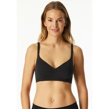 SCHIESSER Unique Cotton Soft-BH Schwarz 70C