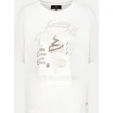 Monari T-Shirt mit Gelato-Print Weiß 36