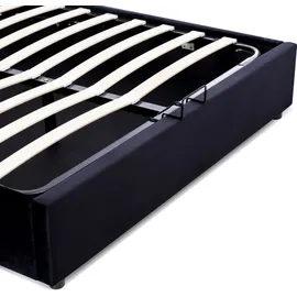 Merax Flieks 140 x 200 cm Schwarz