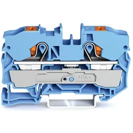 WAGO GmbH& Co. KG 2-Leiter-Durchgangsklemme 10qmm, blau 2210-1204