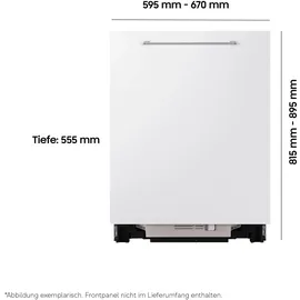 Samsung DW80H 73WAB0U1 (vollintegrierbar, EEK A, Weiß)