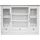 OTTO home Highboard OTTO HOME "Ismund", transparent (weiß, naturfarben), B:159cm H:121cm T:39cm, Holzwerkstoff, Sideboards, Highboard, aus MDF, mit Holz-Zierleiste, schwarzen Metallgriffen, Höhe 121 cm