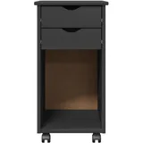 vidaXL Rollschrank 34 x 39 x 65,5 cm Grau