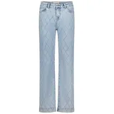 Cartoon Stretch-Jeans mit Strass Light Blue Denim | Gr.: 38