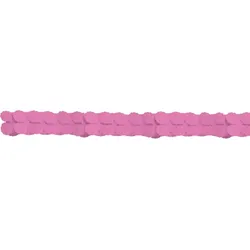 Papier Girlande pink