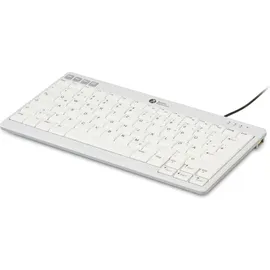 Bakker Elkhuizen BakkerElkhuizen UltraBoard 950 V2 Standard Compact, weiß/grau, USB, DE (BNEU950V2DE)