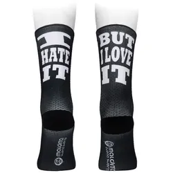 MALDITA BUENA SUERTE Socken Love & Hate | schwarz