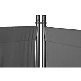 Angerer Paravent Swingtex 4-tlg. 220 x 165 cm anthrazit