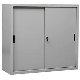 Gürkan Aktenschrank 120 x 45 x 109 cm grau