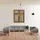 vidaXL Garten-Lounge-Set 8-tlg. Kiefer grau