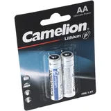 Camelion Lithium Batterie AA 2 St.