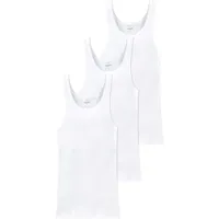 SCHIESSER Unterhemd »Original Classics« 3er-Pack, mit Markenlabel, Gr. 9, 100-weiß, , 293022-9