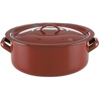 Quid Stielkasserolle mit Deckel, Metall, Braun, 8 Liter