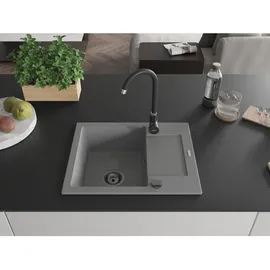 Mexen Enzo Granitspüle 576 x 465 mm Grau