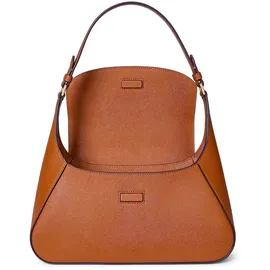 Ralph Lauren Schylar Medium Schultertasche Leder Brown