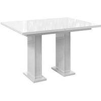 ALTDECOR Esstisch ausziehbar, ideal als Küchentisch, Esszimmertisch - oder Wohnzimmertisch, solide Konstruktion aus Möbelplatte, 120 -160x80x75 c...