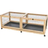 TRIXIE Indoor-Gehege für Meerschweinchen & Kaninchen 150x50x60cm Kleintier