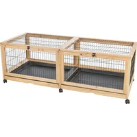 TRIXIE Indoor-Gehege für Meerschweinchen & Kaninchen 150x50x60cm Kleintier