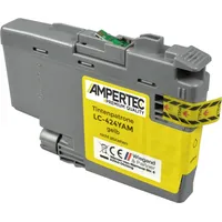 Ampertec Kompatible Tinte ersetzt Brother LC-424Y yellow