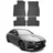 Omac Gummi Fußmatten kompatibel mit Mercedes CLA Klasse C118 2019-2026 Automatte Schwarz 4X
