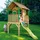 Axi Spielhaus Laura 318 x 272 x 191 cm Holz Braun/Grün