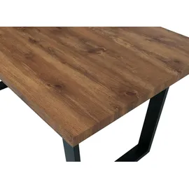 Mendler HWC-O61 160 x 75 x 90 cm Walnuss-Optik