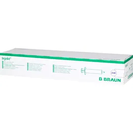 B. Braun Braun Injekt Solo Spritze 2 ml Luer zentrisch PVC-frei 100X2 ml