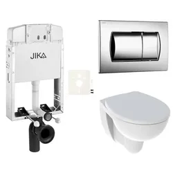 KOLO Rekord Hänge-WC Set zum Einmauern SIKOJI2