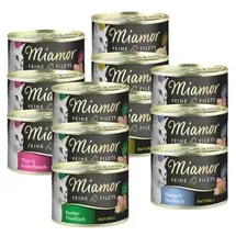 Miamor Feine Filets naturell Mixtray 24x156g